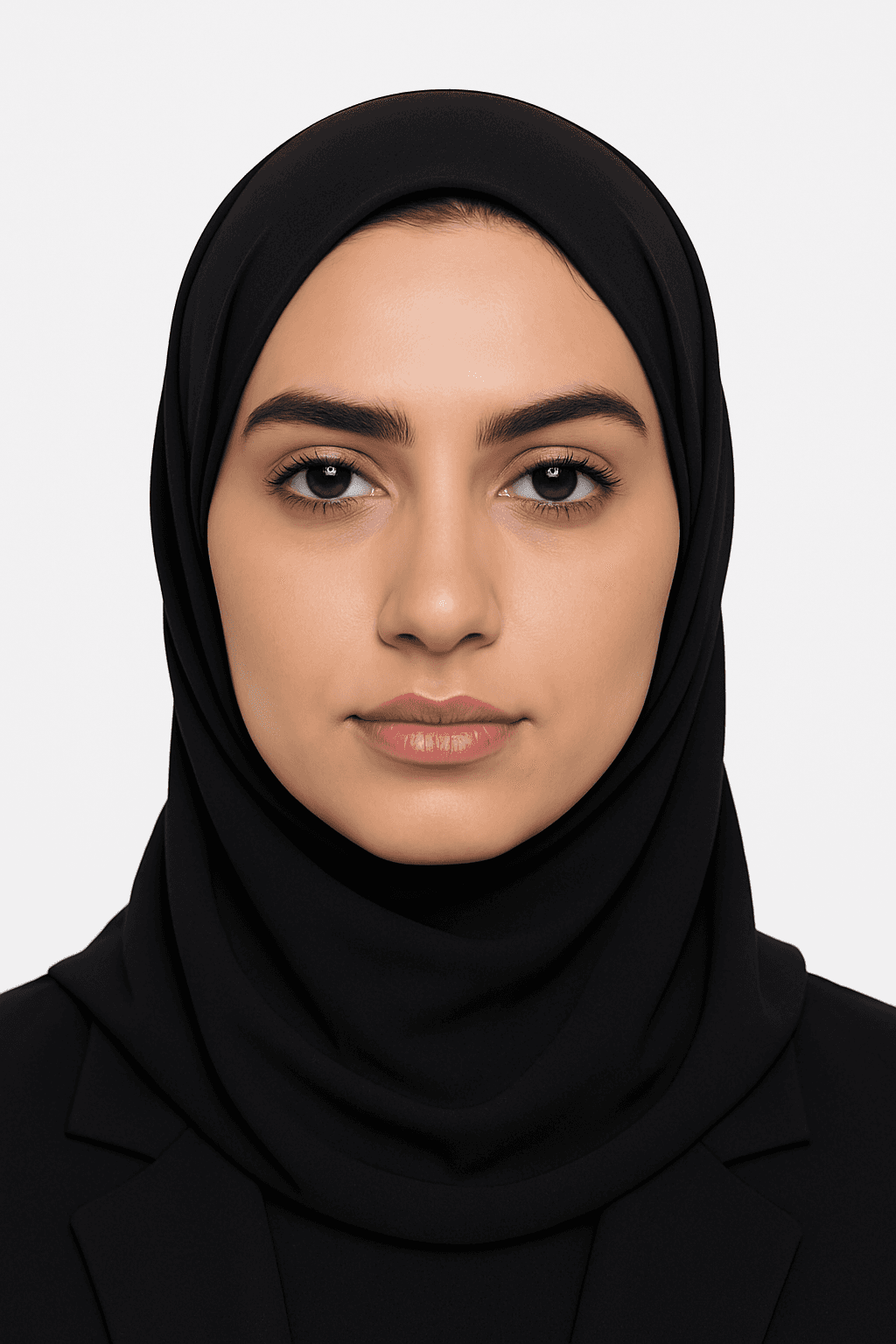 صورة هوية بالحجاب — مثال